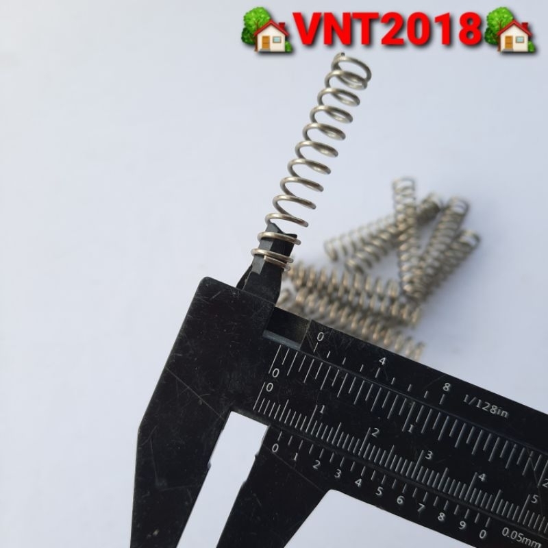 Lò xo nén inox304 phi 8mm sợi 1mm
