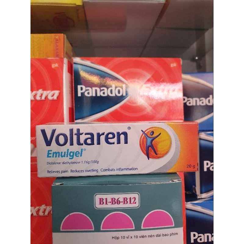 Gel bôi giảm đau Voltaren Thụy Sĩ date 8 2023