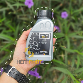 [Phúc An oil] Dầu thắng (phanh) DOT 4 Senfineco 5556 chai 250ml