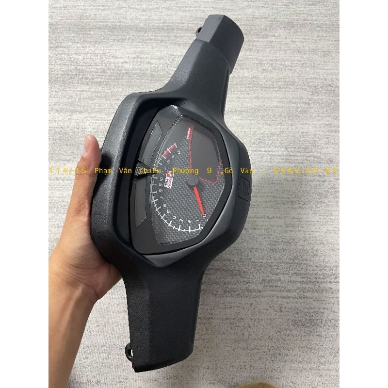 Đồng hồ Koso Uma hàng 1:1 lắp cho Wave/Sirius...