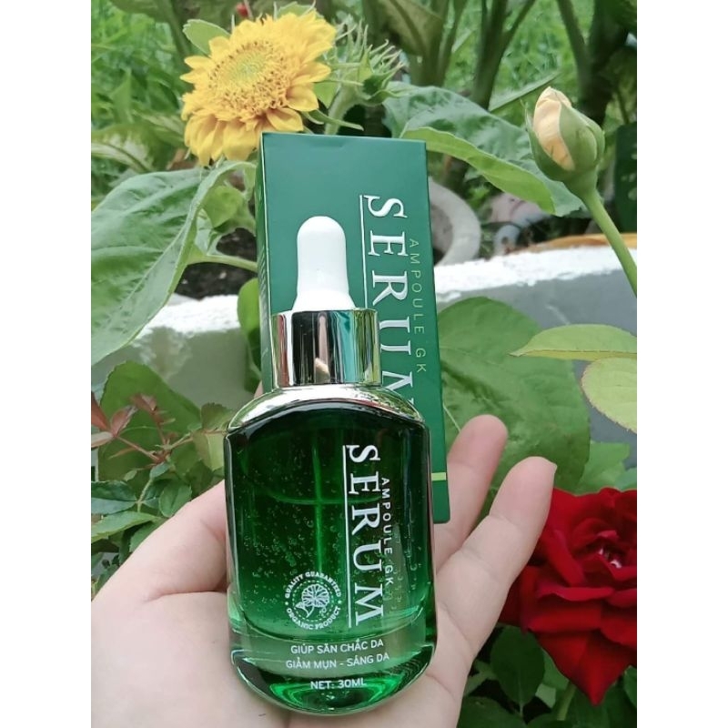 Tinh Chất Serum Rau Má Gk 30 ml Dưỡng Trắng Da Căng Bóng