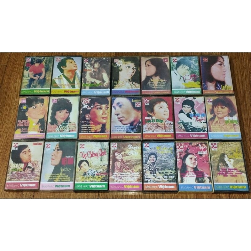 Bộ băng cassette tân cổ giao duyên trước 1975