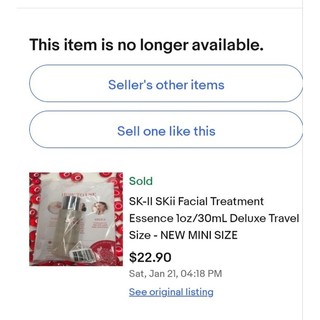 Nước thần SK-II mini 30ml ( bill us)