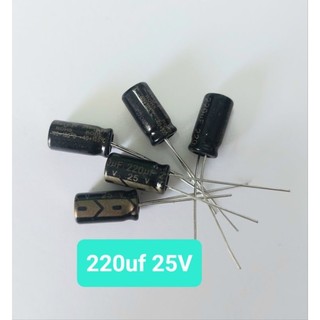 Tụ hóa 25v 220uf