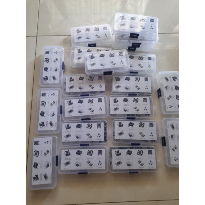 Combo 10 Loại Nút Nhấn Trên Hộp