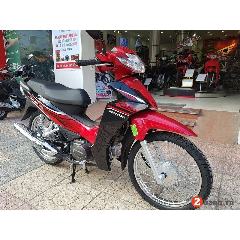Tem Rời Honda Wave Blade 110 Đỏ Đen 2021