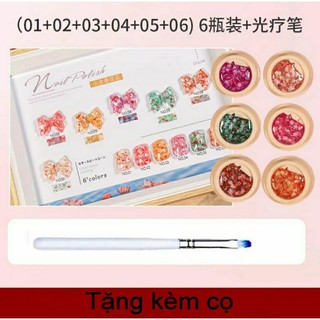 Gel hoa ẩn móng, trang trí nail