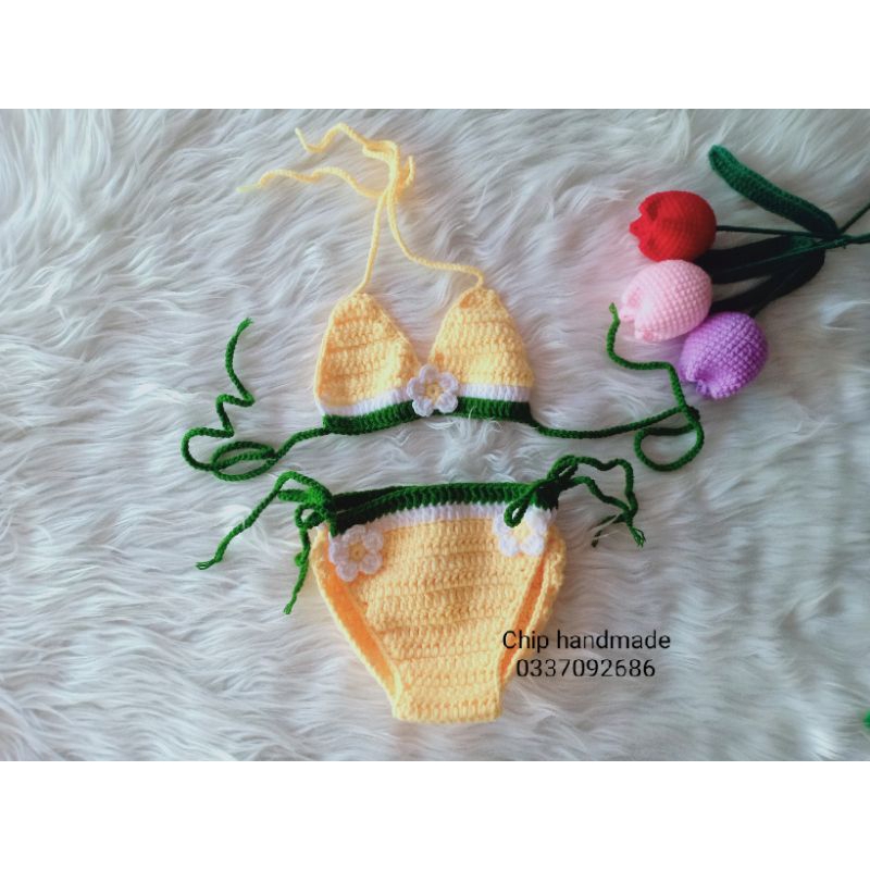 Bikini, đồ bơi cho bé mẫu hoa