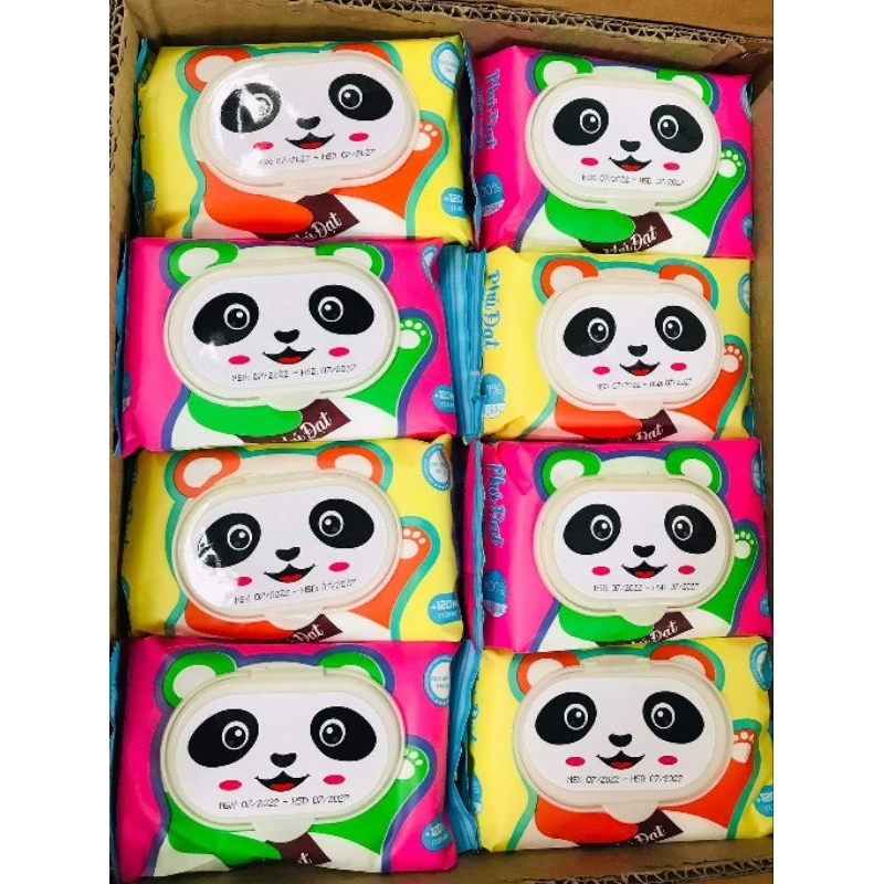 Khăn ước phú đạt ko mùi hình gấu béo 1 gói