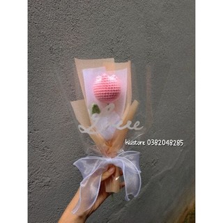 Bông Hoa Heo Len Handmade