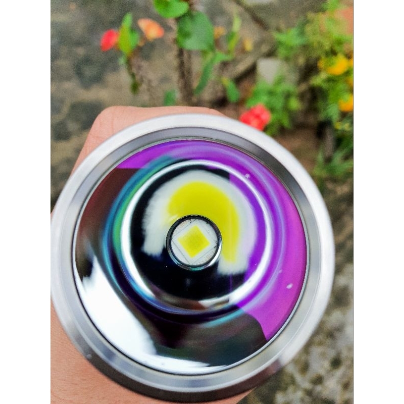 Đèn pin mod cao cấp SFP55,công suất 100w quang thông 15000 lumen