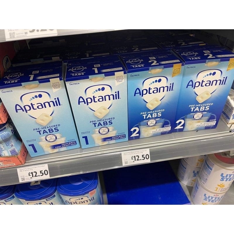 Sữa Aptamil Anh Dạng 5 Viên Thanh Số 1, Số 2, Số 3