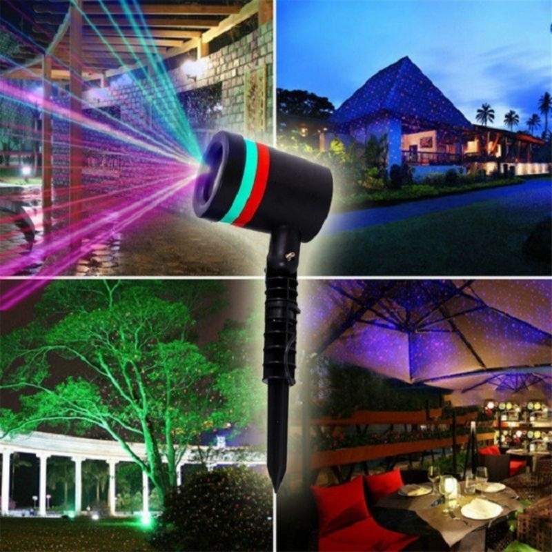 Đèn chiếu sao laser light trang trí laser star shower