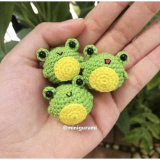 Móc khóa ếch xanh handmade