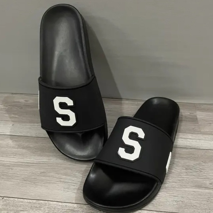 Dép Lê Trang Điểm Quai Ngang Nam Đẹp Chữ S Hàng Hóa Mới Sẵn Kho