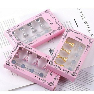 Đế gắn móng giả tập vẽ,tập sơn,đế móng nail nam châm