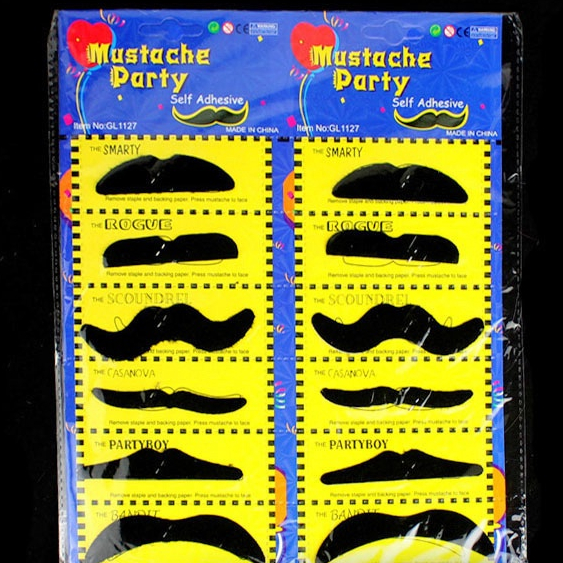 Râu giả Halloween mô phỏng 12 miếng