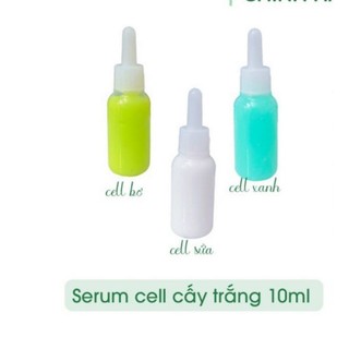 1 ống serum kích trắng trộn kem body trắng nhanh x3