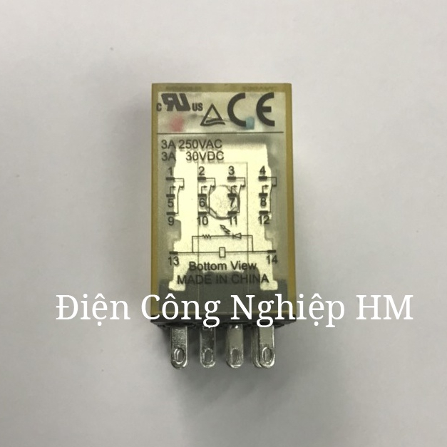 Relay Rơ Le Trung Gian IDEC RN4S-NL - Chính Hãng