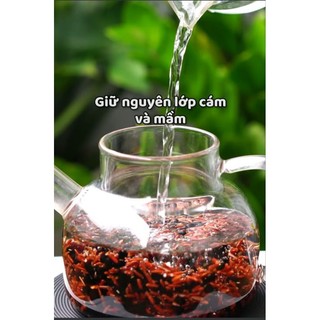 1kg Trà đậu đen gạo lứt rang thủ công