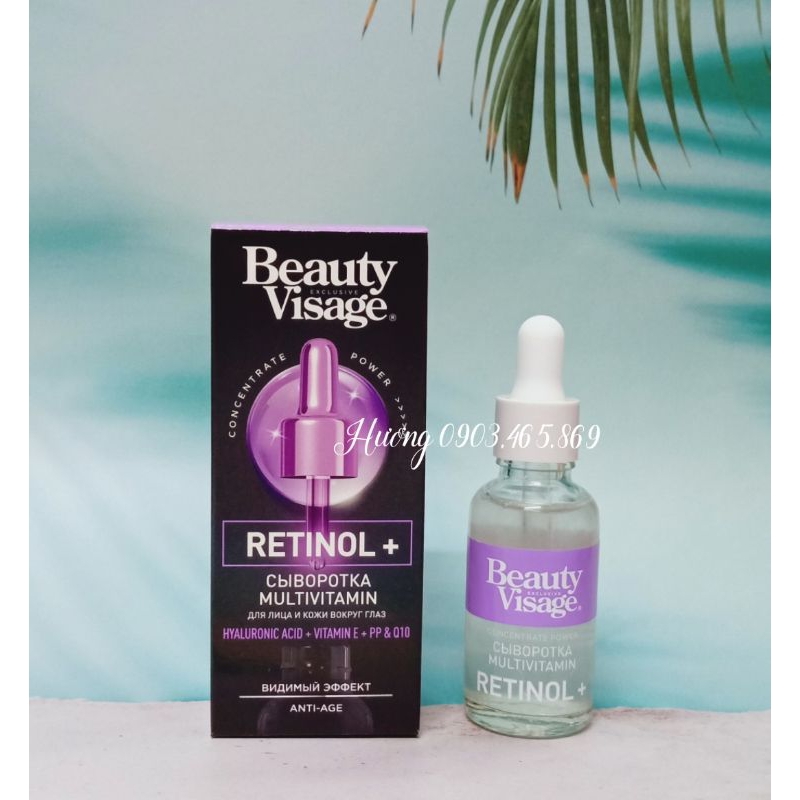 Serum Beauty Visage Retinol chống lão hoá, ngăn ngừa nếp nhăn