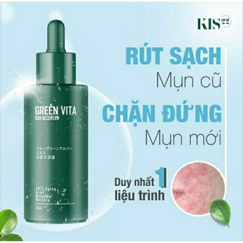 SERUM VI TẢO GREEN VITA KIS22 DATE 2025