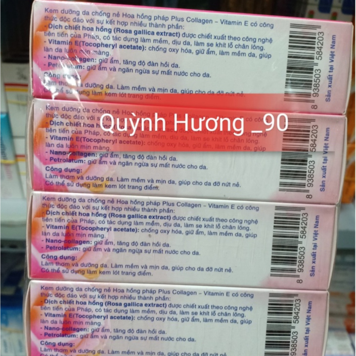 Kem nẻ Hoa Hồng Pháp  siêu rẻ