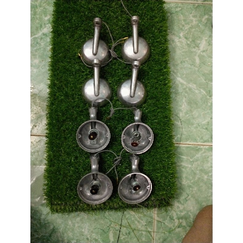 Đèn xi nhan 67 nhôm giả rin cặp