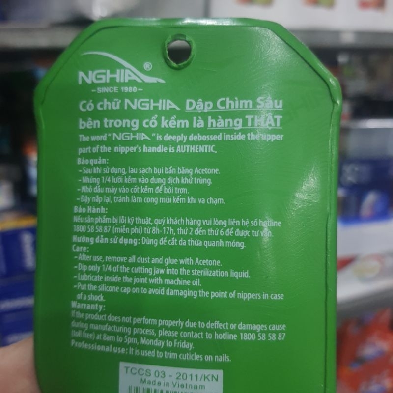 Kiềm Nghĩa Kiềm Cắt Da D.777