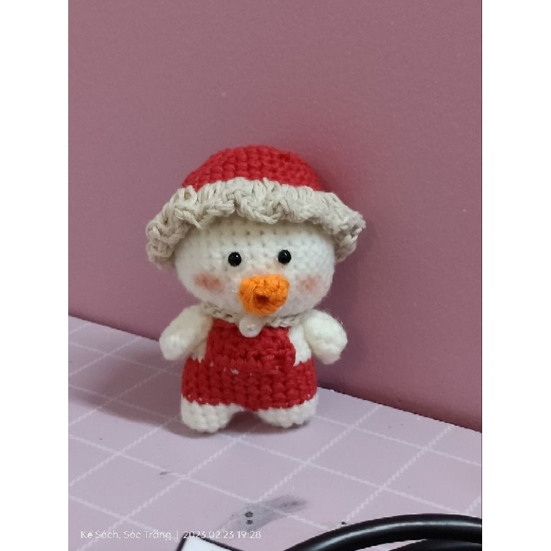 moc khoa len vit siu cute