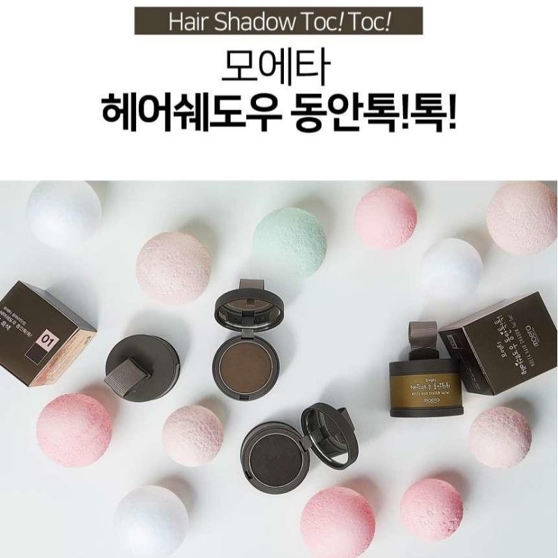 Phấn Dặm Chân Tóc Che Phủ Hói Che Khuyết Điểm Tóc MOETA Hair shadow Toc Toc Hàn Quốc