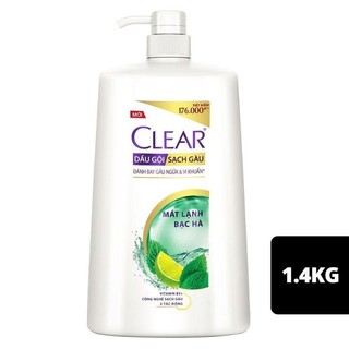 Dầu gội Clear bạc hà 1.4kg