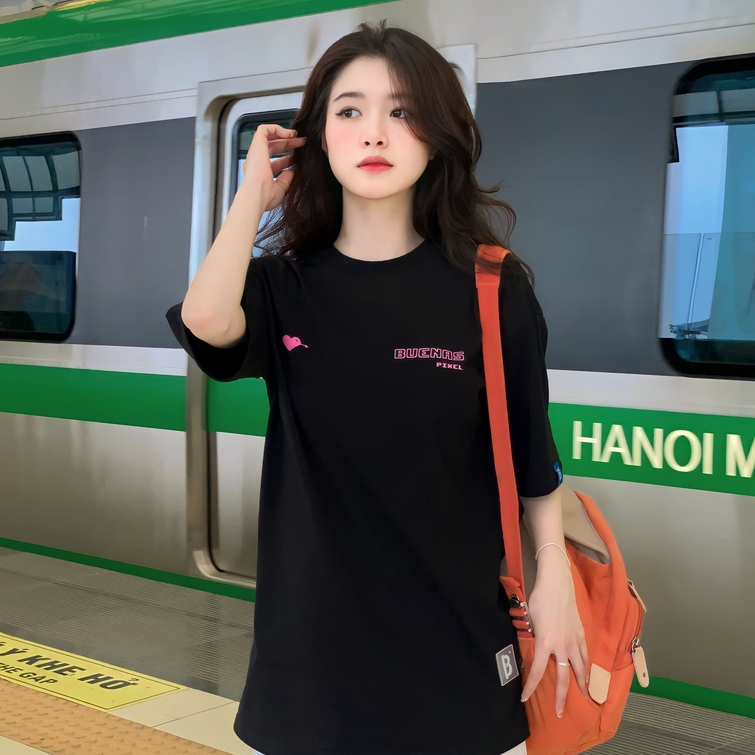 Áo thun local brand tay lỡ form oversize unisex cho nam nữ BUENAS - PXL51