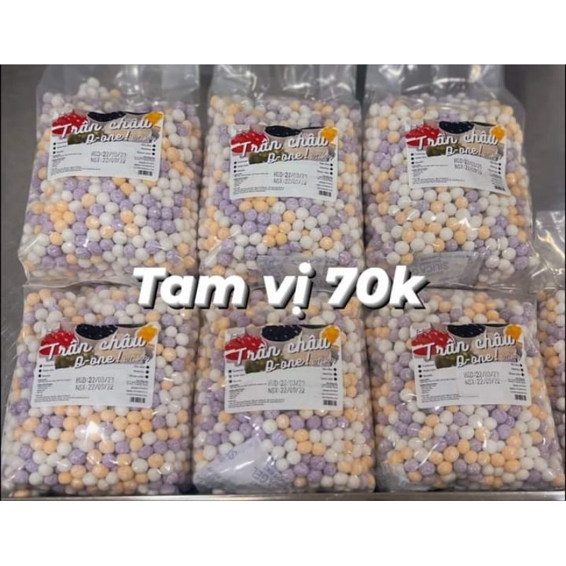 Trân châu Tam Vị khoai dẻo cốt dừa (2kg)