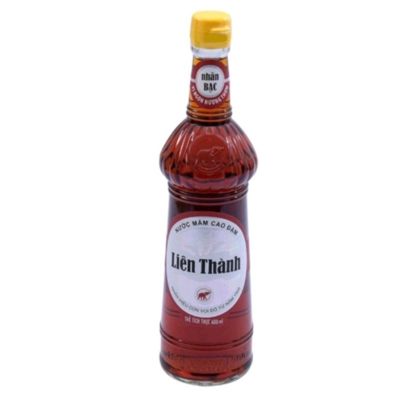 Nước mắm liên thành nhãn bạc/nhãn ngọc 600ml