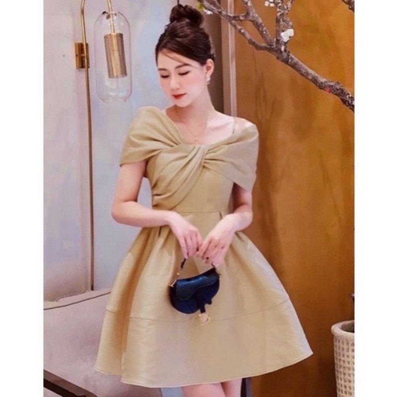 Đầm Rớt Vai Big Size