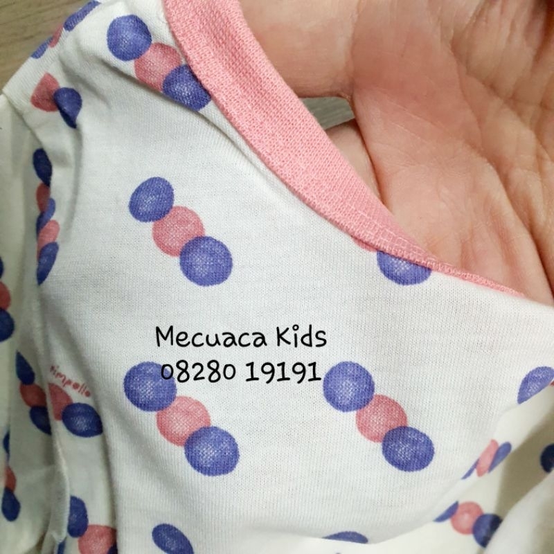 Bộ lửng cotton cho bé/bé gái/bé trai vải xuất Hàn