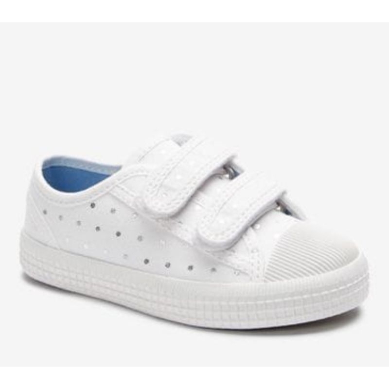 Giầy Next trắng chấm bi