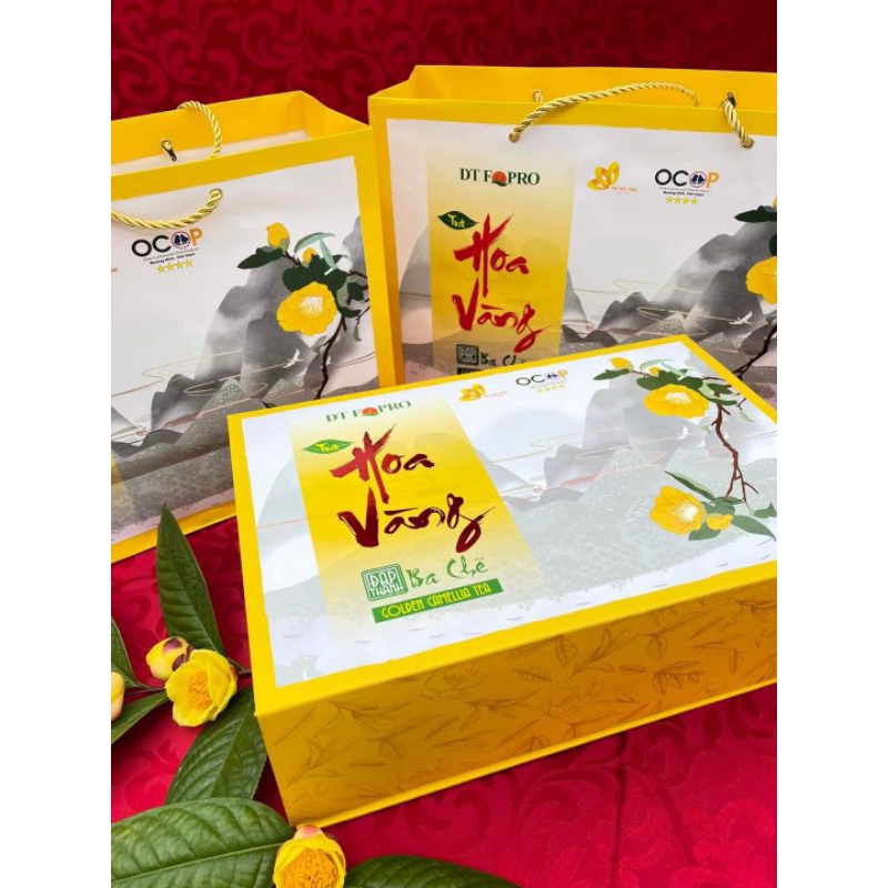 Chè (trà) hoa vàng Ba Chẽ khô-Sản phẩm Ocop (100gr)