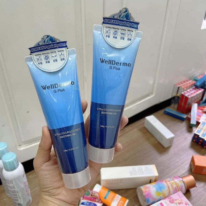 Gel cấp ẩm làm dịu da Wellderma Plus 120ml