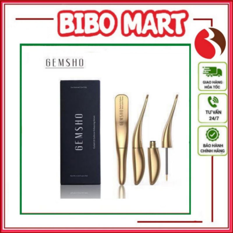 (Chính Hãng) Serum dưỡng mi, kích dài mi Gemsho Mỹ, giúp mi dài sau 1 tuần dùng, dưỡng mi, chân mày không gây rụng