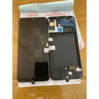Màn hình samsung a30s zin hảng có khung,Màn Oled 2ic khung bao test đổi trả