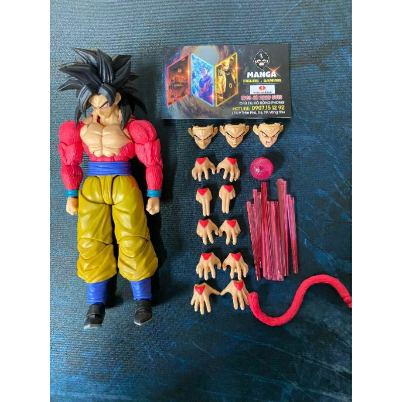 SHF Bandai Goku SS4 - Mô hình chính hãng Dragon ball
