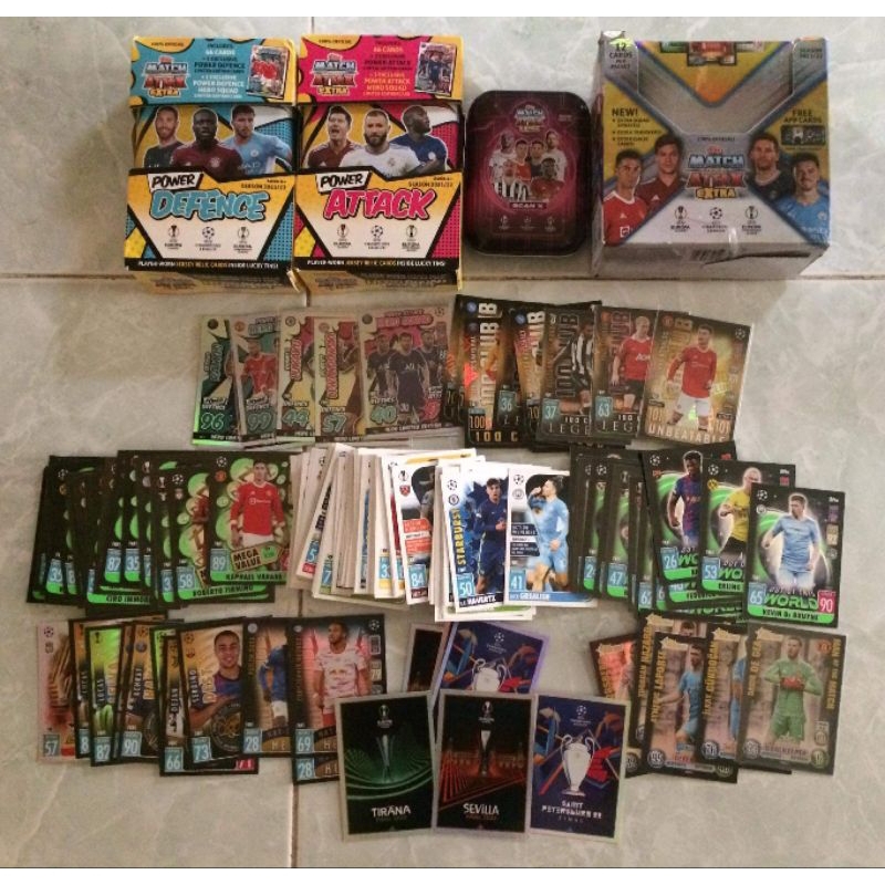 Thẻ match attax extra 21/22