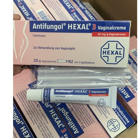 Kem Antifungol Hexal 3 Vaginalcreme của Đức
