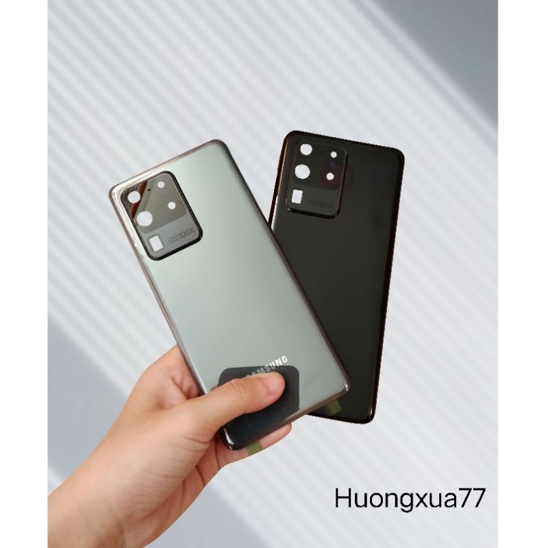 Nắp lưng Samsung S20 Ultra hàng linh kiện, có kính camera siêu đẹp