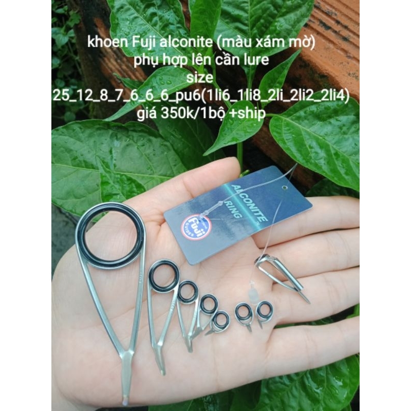 khoen fuji dựng cần lure đứng
