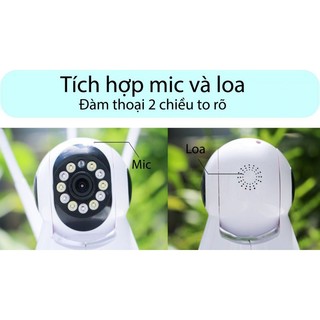 Camera yoosee ptz, camera 360 độ không dây 5mp