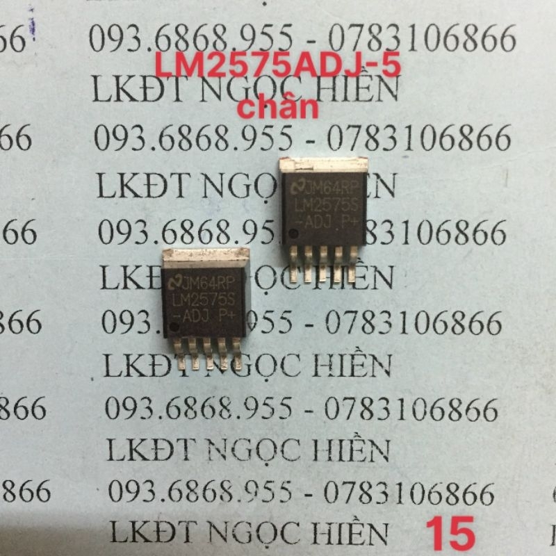 LM2575ADJ - IC dánn 5 chân