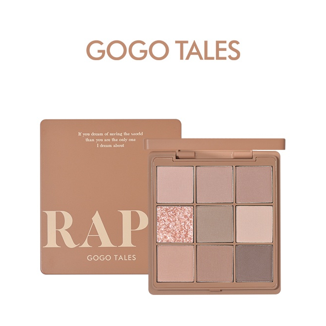 Bảng Phấn Mắt 9 Ô GOGO TALES Rapt Simple Atmosphere Romantic GT456 - GOGOTALES | BigBuy360 - bigbuy360.vn